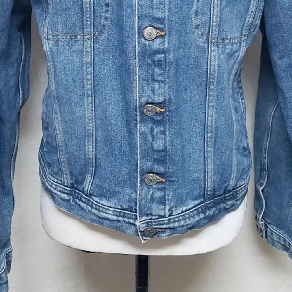 VINTAGE Y2K Tommy Hilfiger Goose Denim Jacket XL